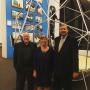 2015 AAO Design Matters Conference speakers Mark Hinshaw, Carol Rhea, and Jim Drinan touring the Chicago Architecture Biennial