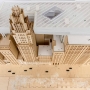 Exhibition: SOM Prize and Travel Fellowship Award in Architecture, Design & Urban Design, aerial view of model